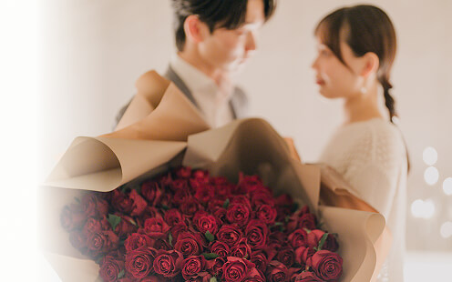 プロのフローリストが花束をご提案